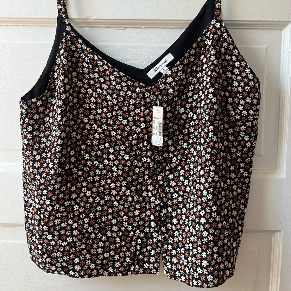 Madewell Button-Down Cami in Petite Blooms
